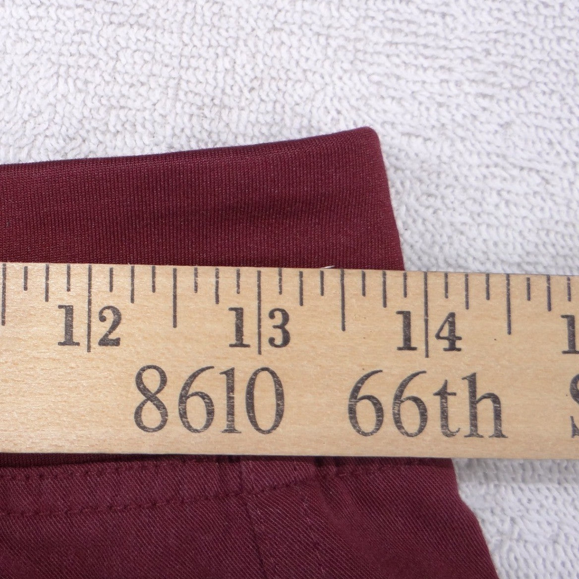 FIGS Technical Collection  Burgundy Cargo Scrub Pants Women XS Straight Leg