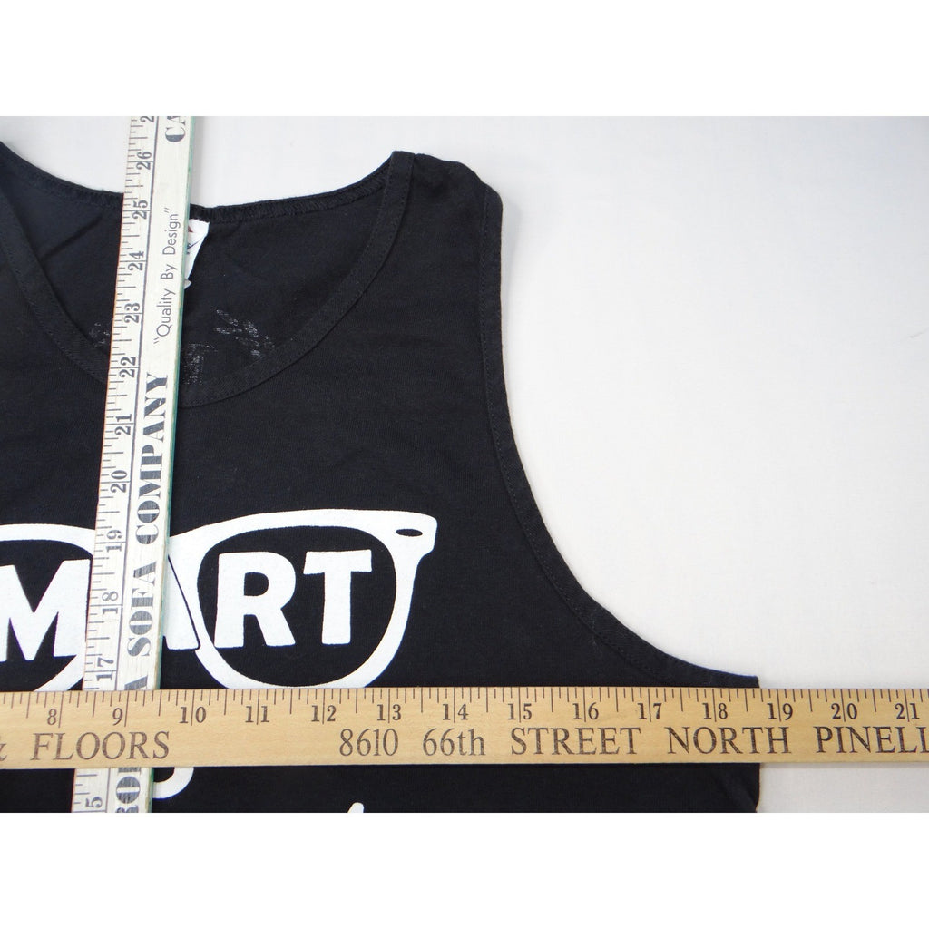 Delta Pro Weight Smart Is Sexy Tank Top Mens Medium M Sleeveless Graphic Tee