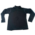 Shop Antarctica Black Long Sleeve Quarter Zip Pullover Shirt Women's Size L
