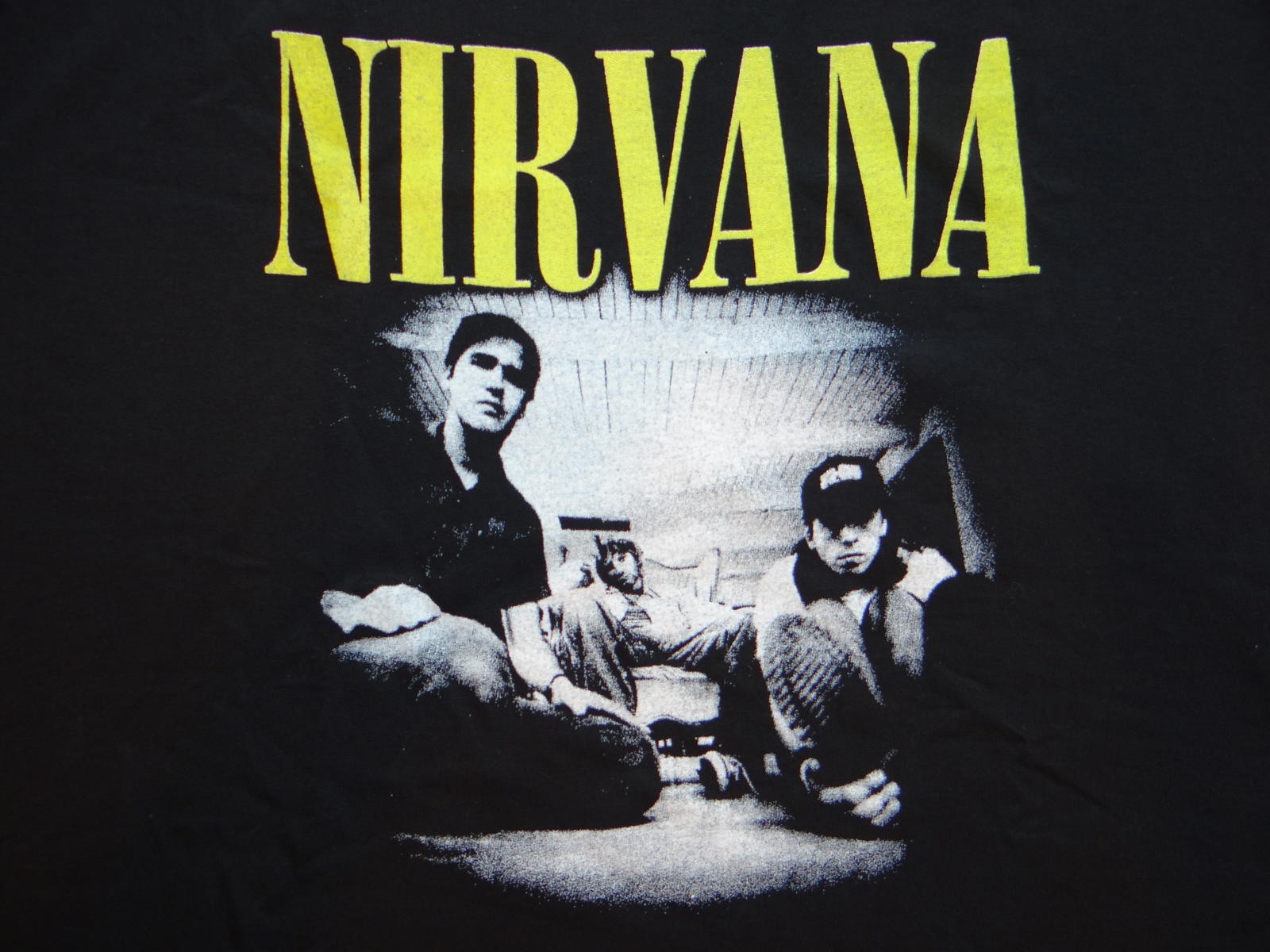 XL Vintage Nirvana Band Graphic T-Shirt