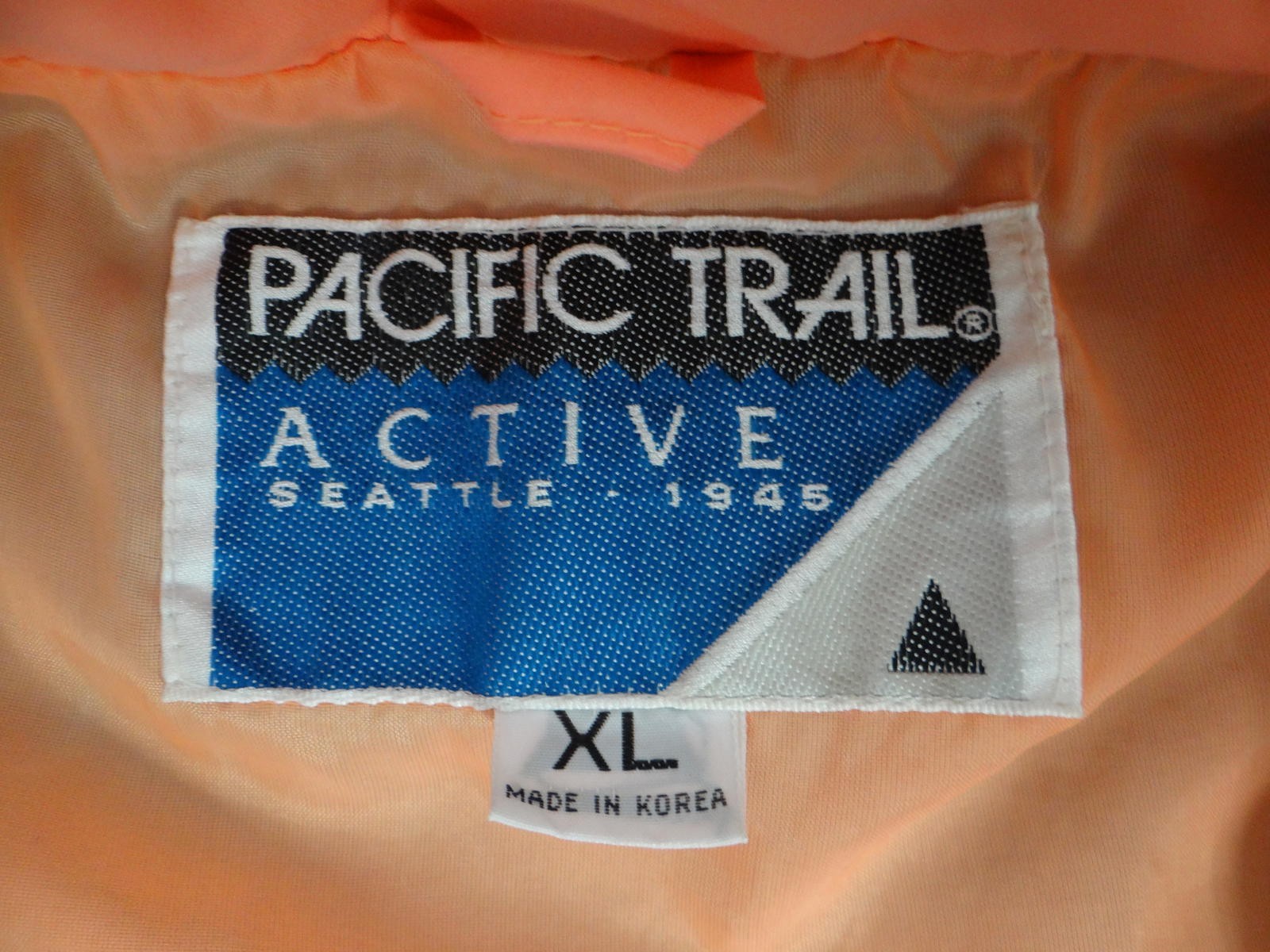 Vintage Pacific Trail Activewear Men's XL Colorblock Windbreaker Jacket