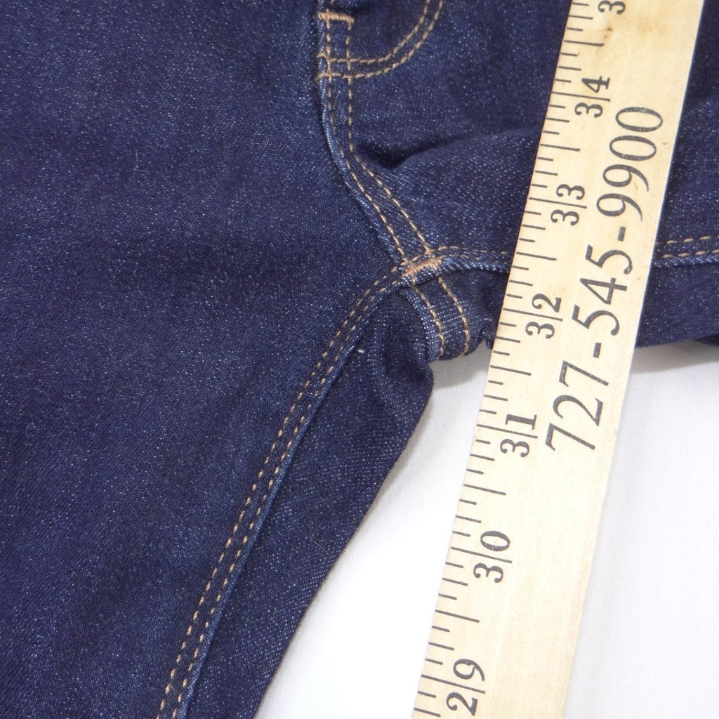 Express Barely Boot Low Rise Dark Wash Stretch Jeans EXWD-7900B