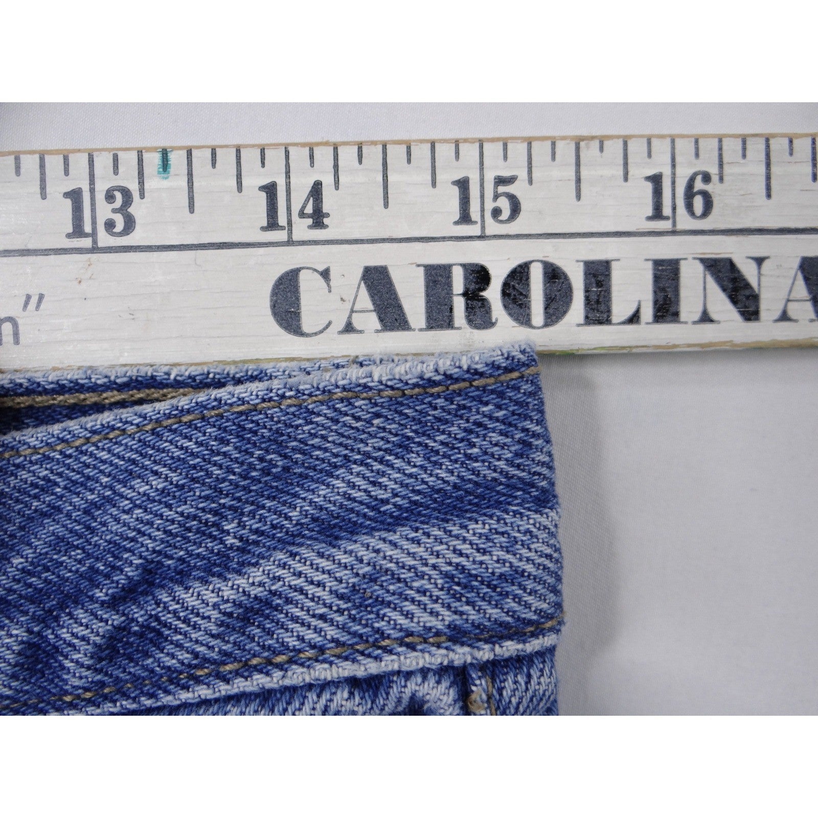 Vintage D Mode Classix Denim Bell Bottom Jeans Sz 13 Flare Cotton Made in USA