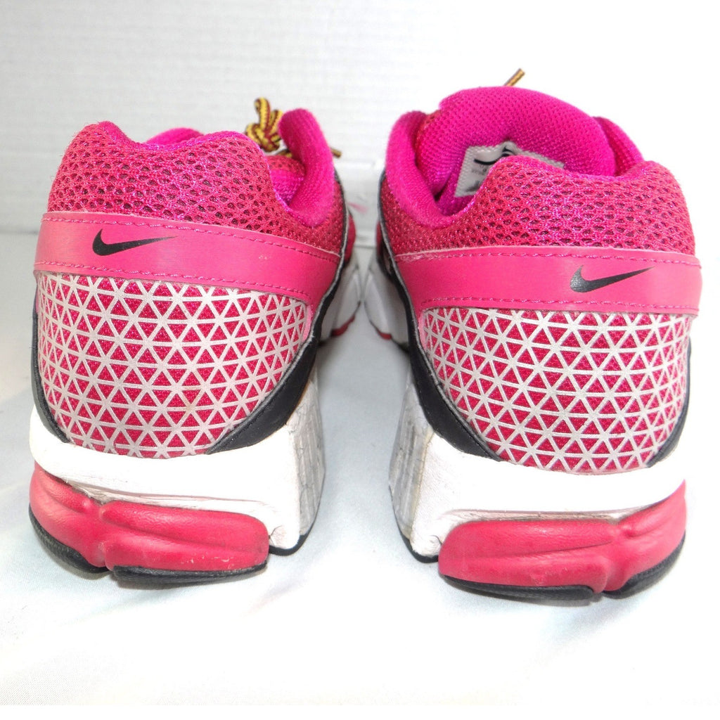 Nike Air Zoom Structure 14 Womens Pink Black Running Shoes Size 9
