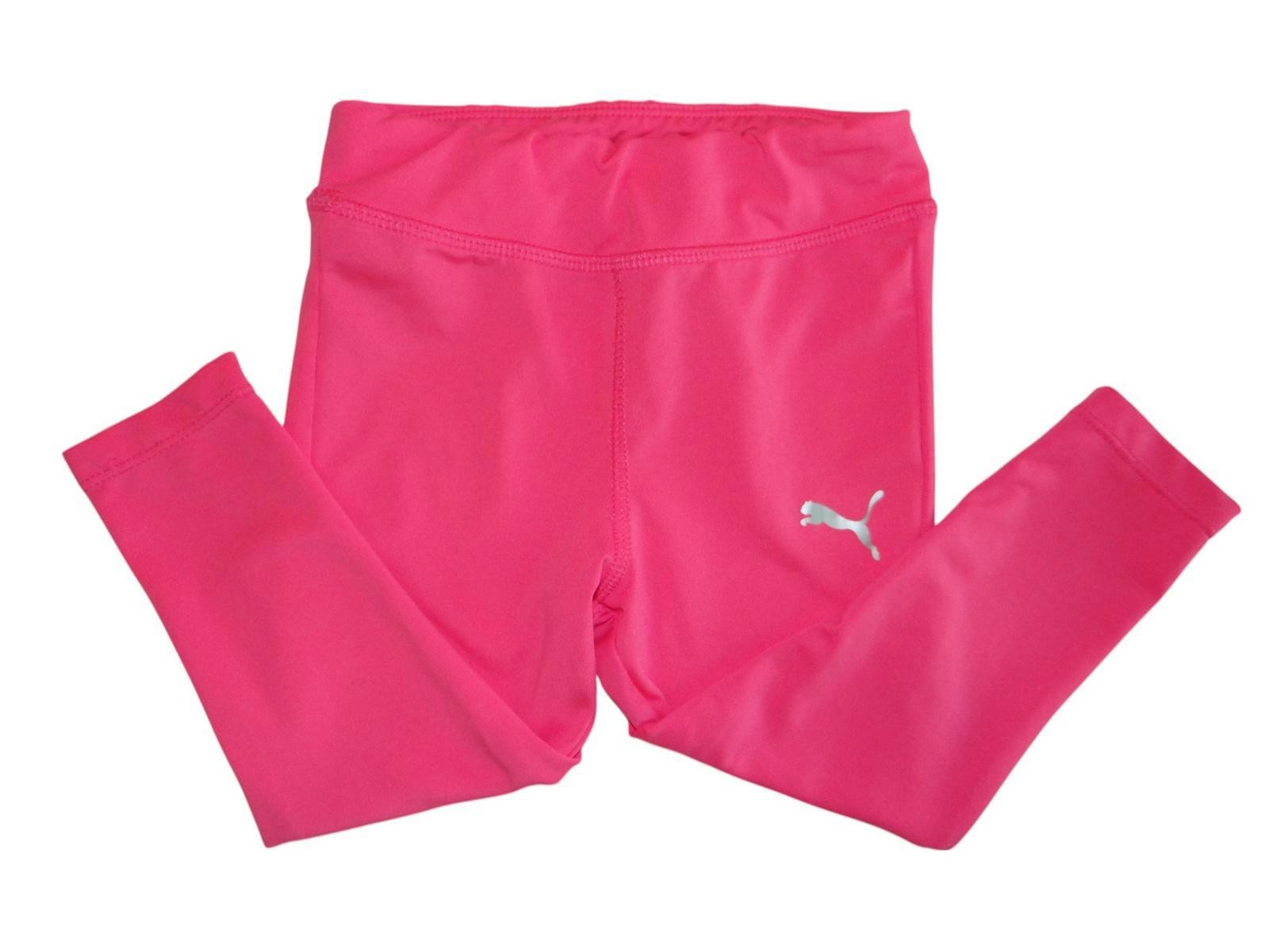 PUMA Girls' Hot Pink Leggings - Size 12 MONTHS