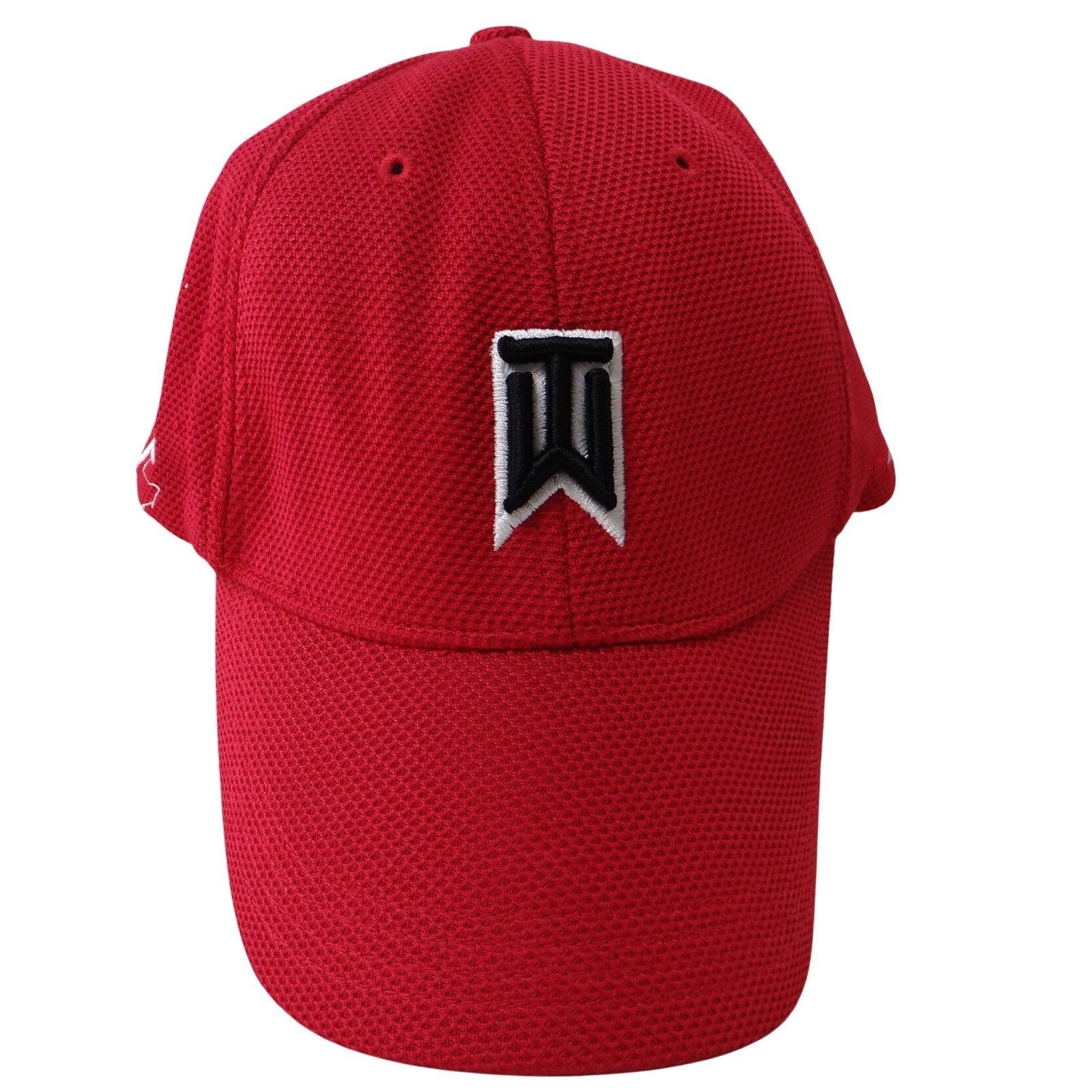 Nike Golf Tiger Woods TW Hat Red NikeFit DRY SQ Nike ONE Baseball Cap