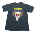 Kendall Johnson Customs Mens Black Flaming Clown Graphic Biker T-Shirt Large