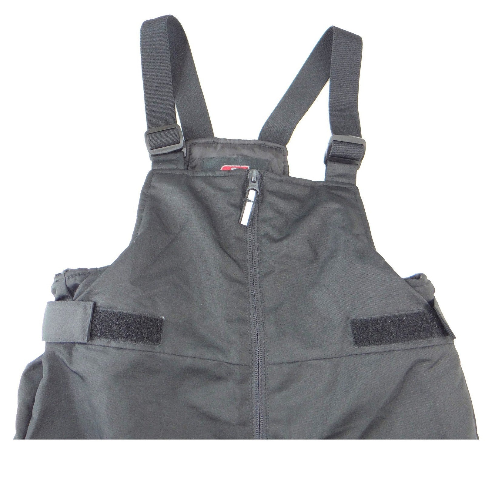 Swiss Tech Black Insulated Snow Bibs Girls Size L 10-12 Ski Overalls Pants