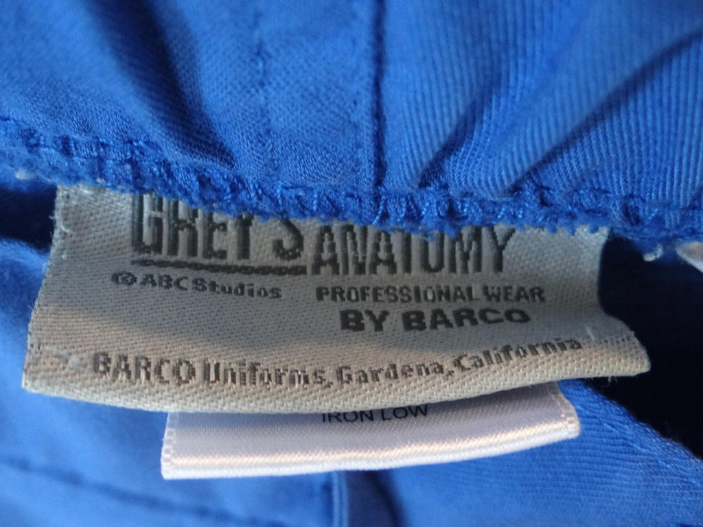 Grey's Anatomy Women's Blue Medical Scrub Pants - XSP