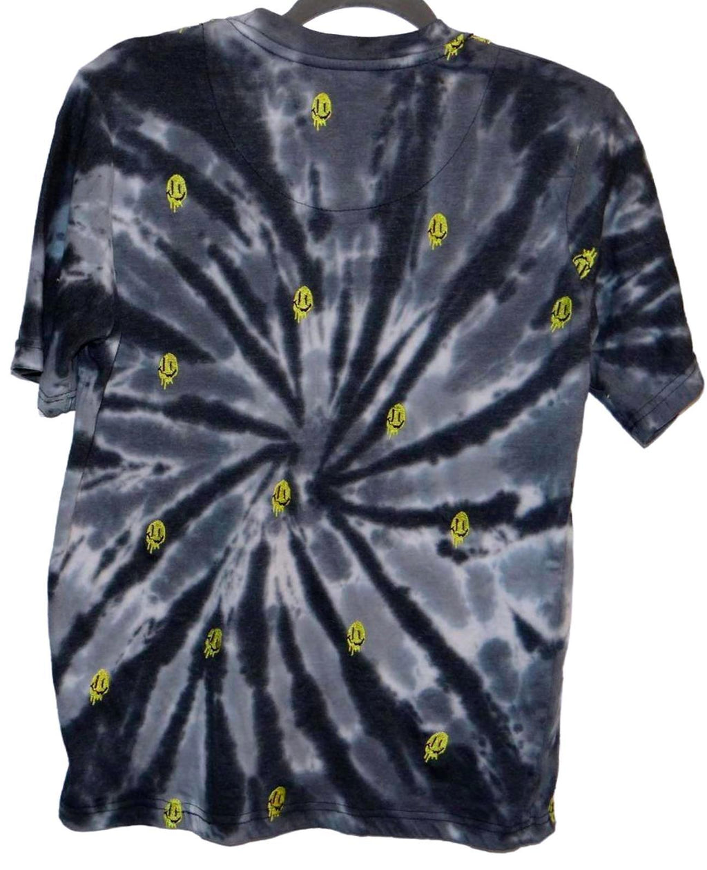 Eighty Eight Brand Tie-Dye Melting Smilies T-Shirt - Small