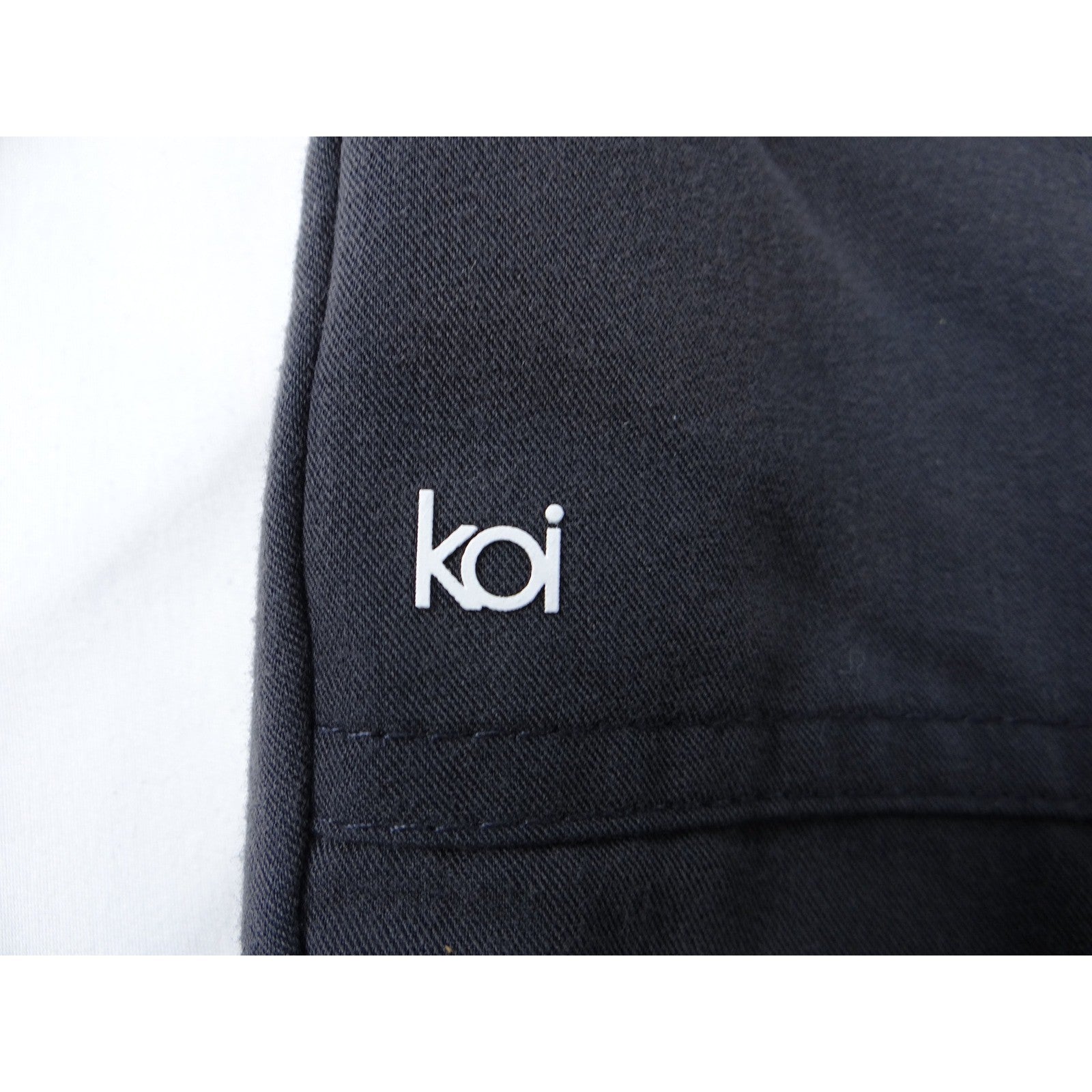 Koi Next Gen Womens XXS Regular Grey Scrub Pants Elastic Waist Cargo Pockets