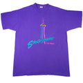 Vintage Stratosphere Las Vegas Graphic T Shirt Purple Fruit of the Loom XL