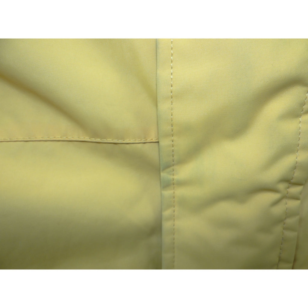 Free Country FCXtreme Mens Yellow Grey Hooded Ski Jacket Fleece Lined Small