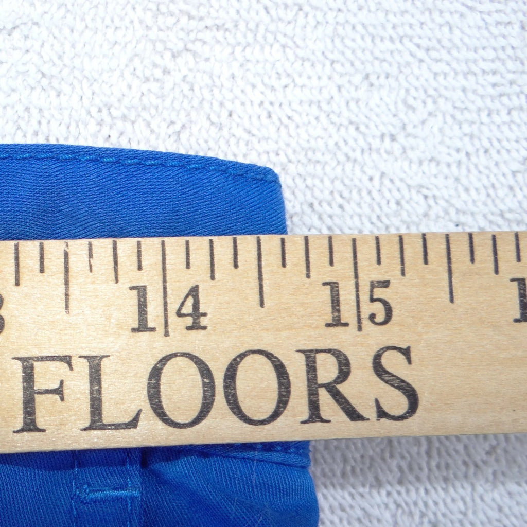 Purple Label by Healing Hands Womens Royal Blue Scrub Pants Petite Small