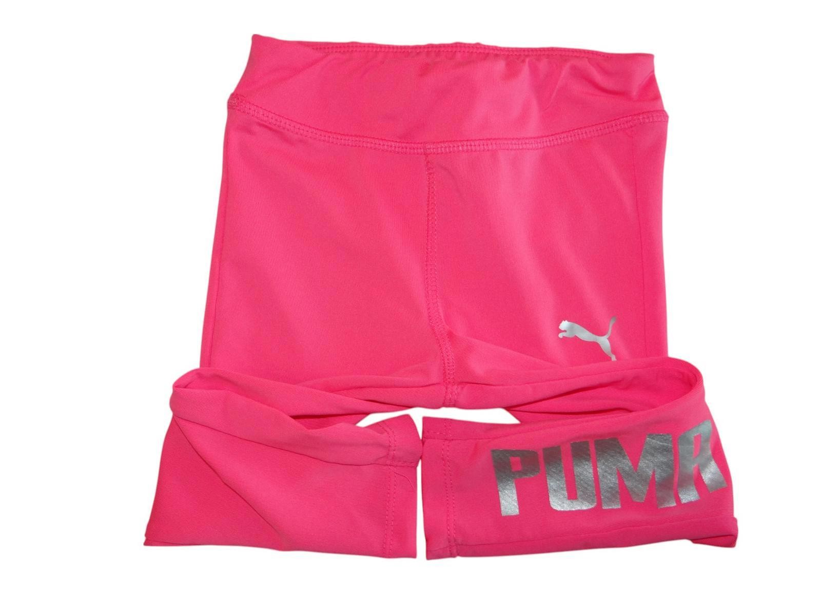 PUMA Girls' Hot Pink Leggings - Size 12 MONTHS