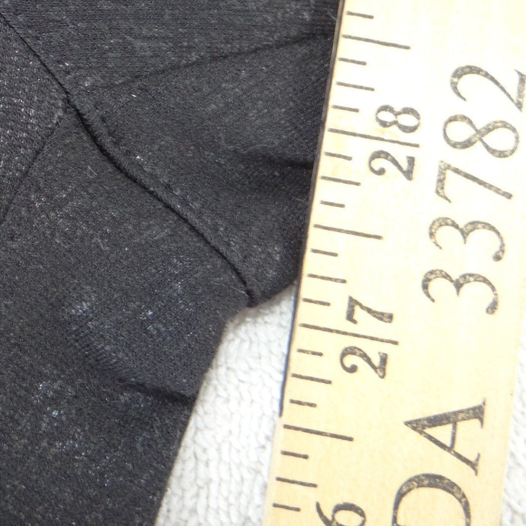 Michael Kors Womens Black Textured Skinny Pants Mid Rise Slim Trousers Size 6