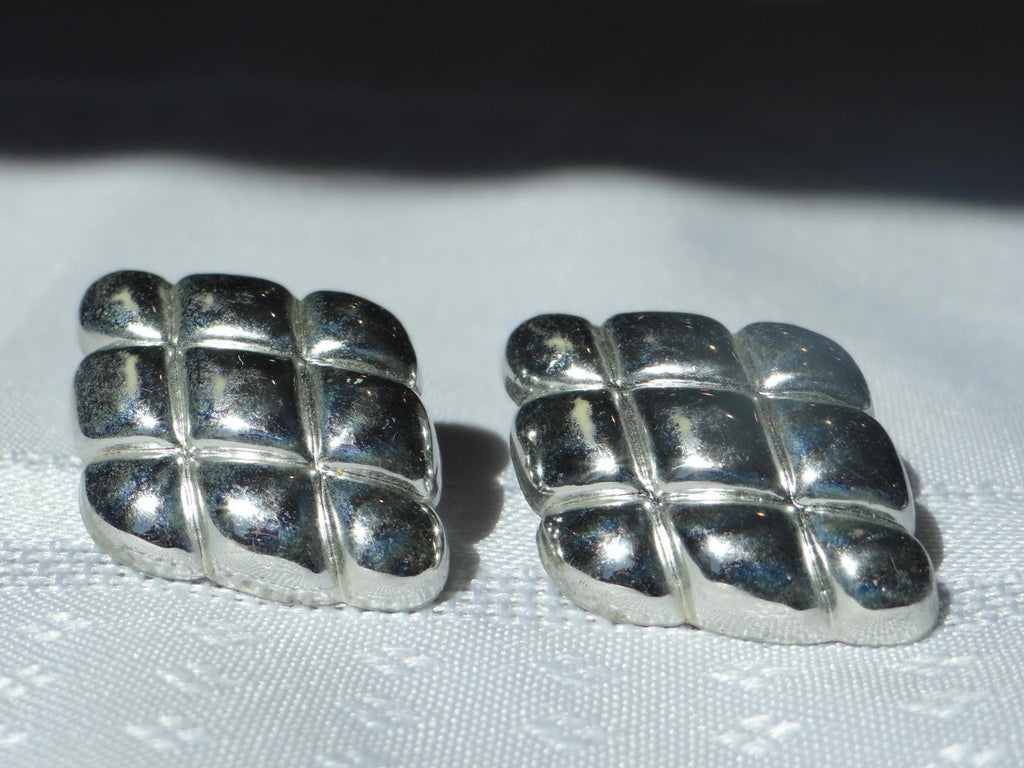 Vintage Silver-toned Earrings