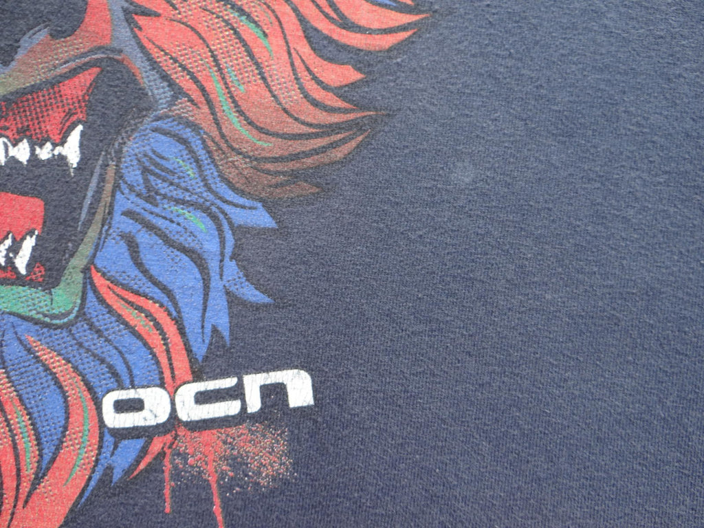 Stylish Graphic Tee with Colorful Lion Design - OCN Brand