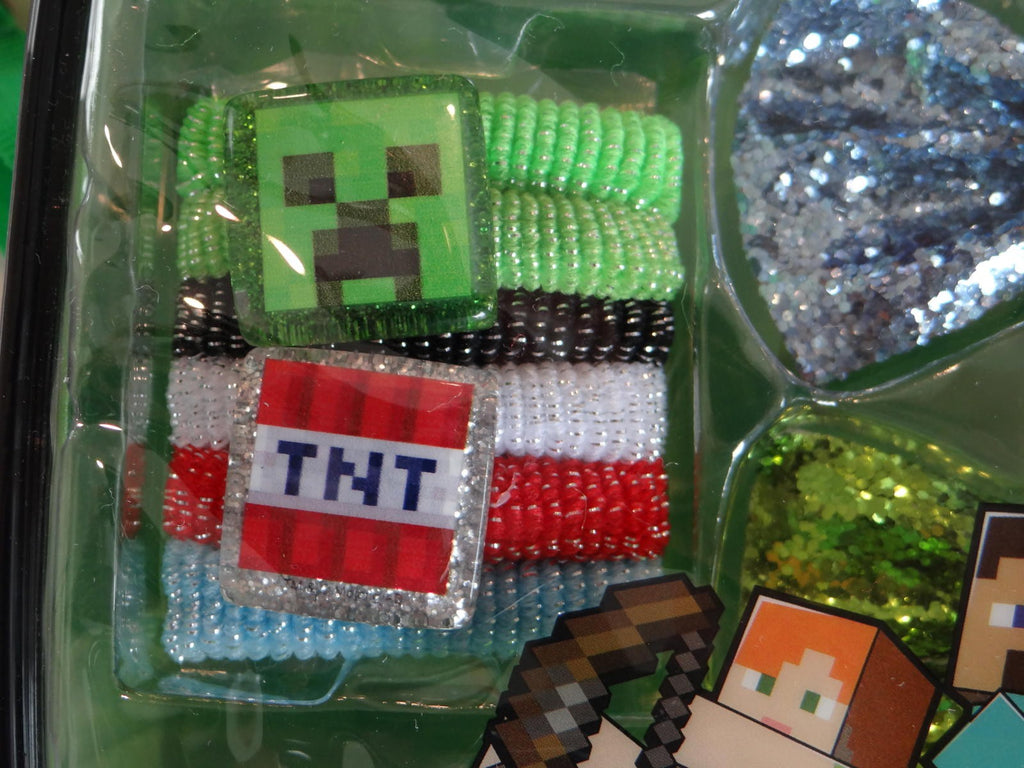 Minecraft MINI Backpack with Character Hair Clips, Bows, Ties