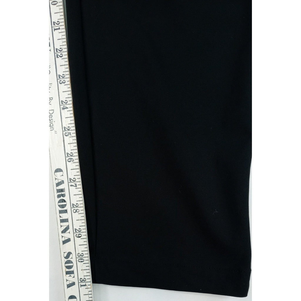 VRST Men's Performance Stretch Flat Front Pants Black W36 L34 Golf Casual
