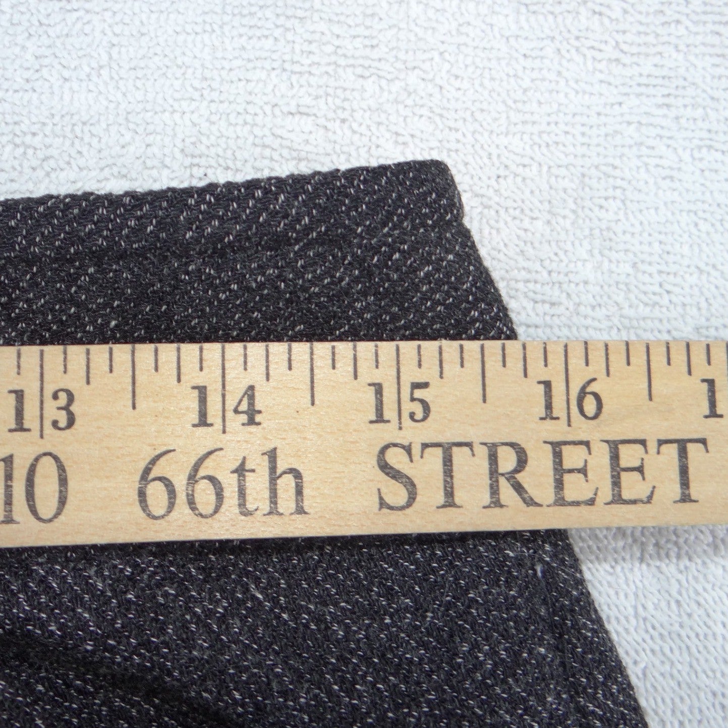 MSSP Max Studio Gray Wide Leg Trousers High Rise Button Detail Pants Size 8
