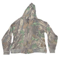 VTG Walls Realtree Hardwoods Camo Full Zip Hoodie Mens Brown Green Camouflage