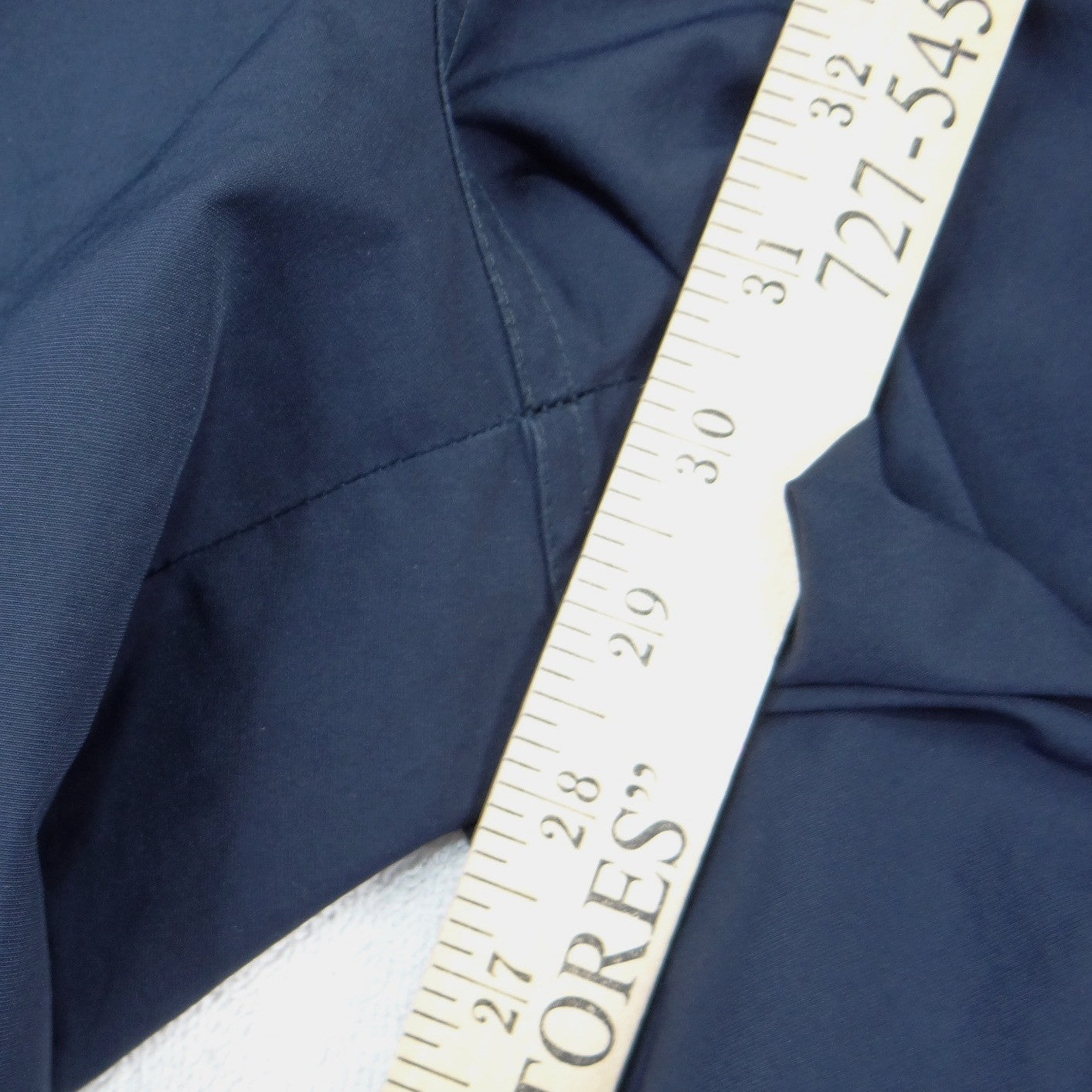 Nike Mens XL Track Pants Navy Blue Mesh Lined Side Zip Windbreaker Warmup