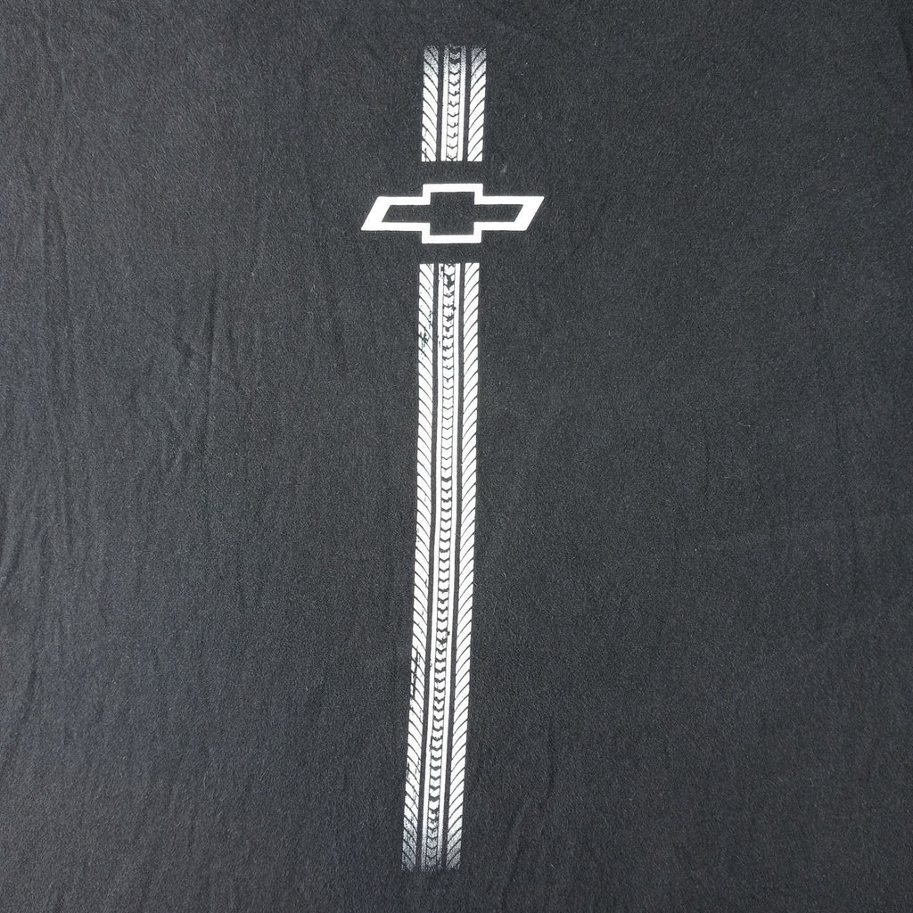 Chevrolet Black T Shirt Mens XL Gildan Softstyle Short Sleeve Graphic Tee