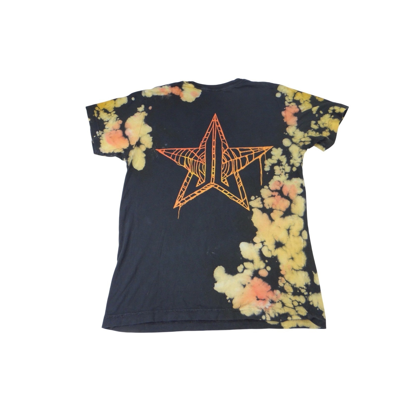 Jeffree Star Fashion Tie Dye Star Logo Graphic T Shirt Medium