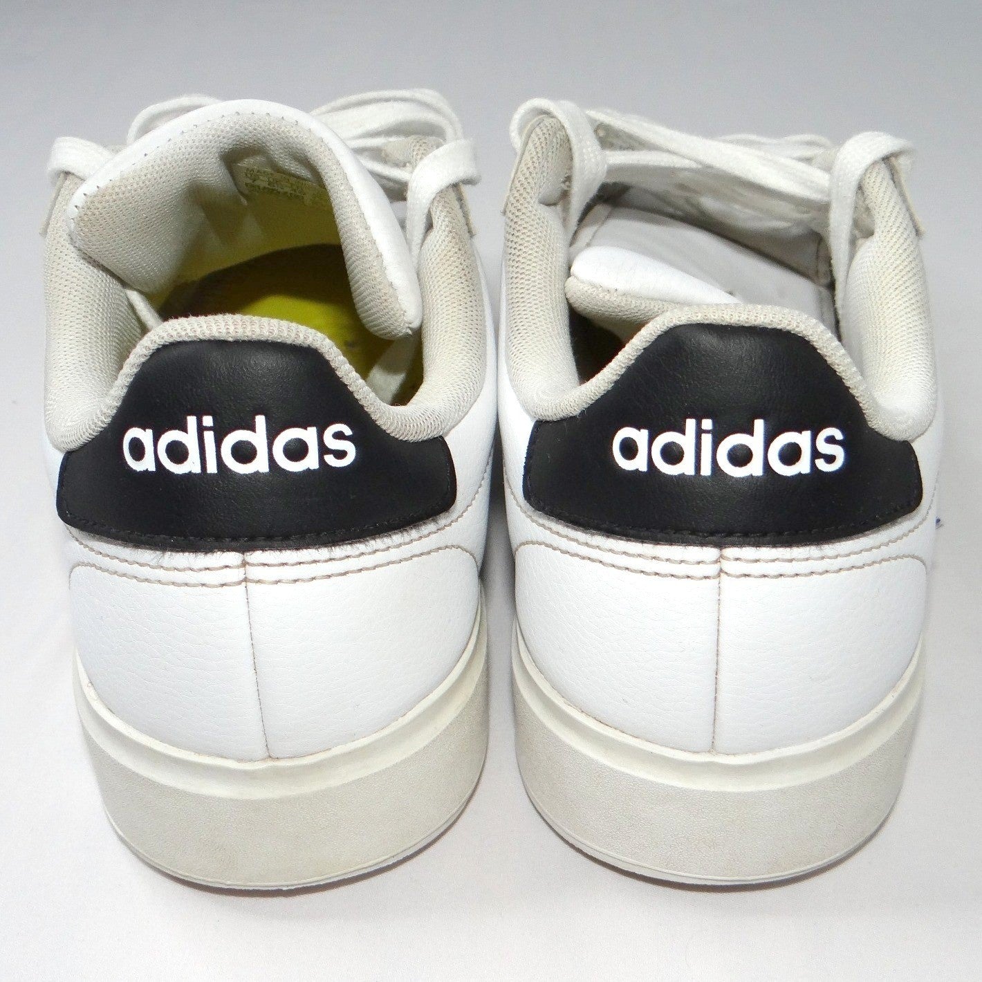 Adidas Grand Court 2.0 Shoes White Black Stripes Low Top Sneakers Mens Size 7