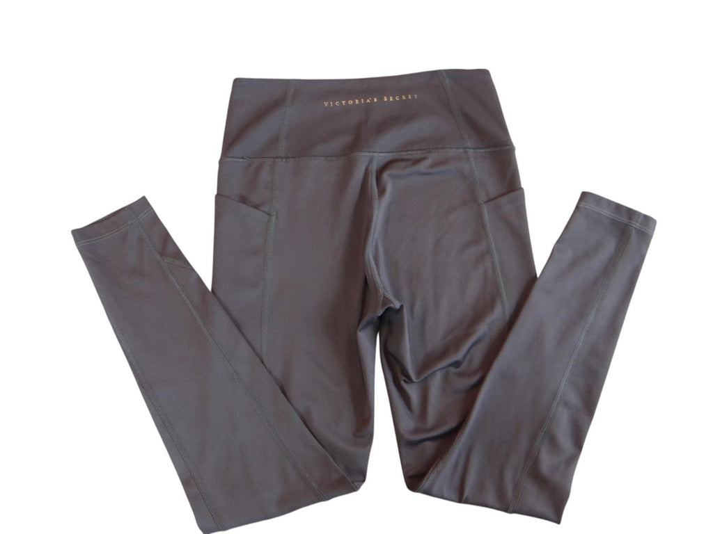 Victoria's Secret High-Waisted Gray Leggings with Pockets - xs