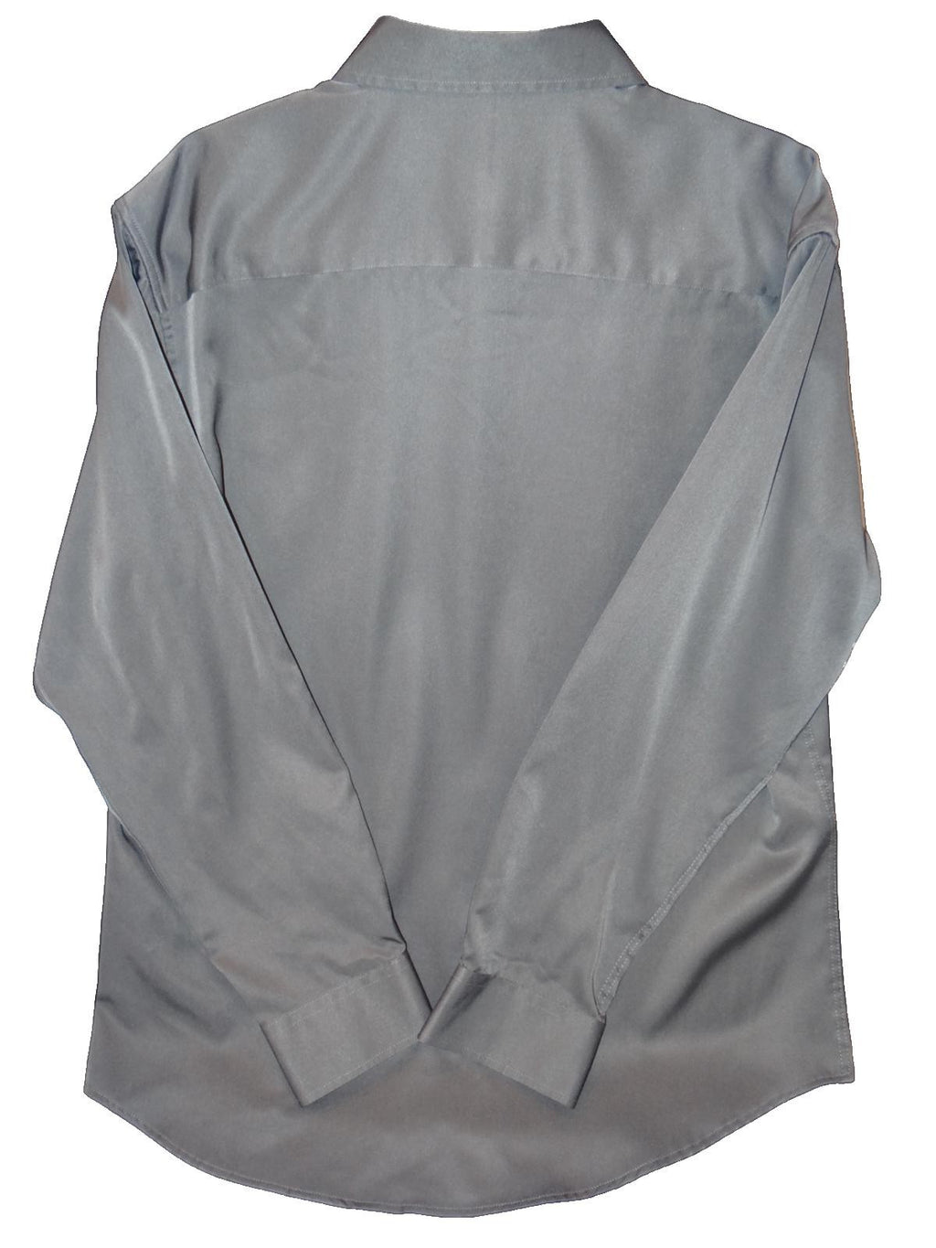 Flex Men's Luxury Collection Dress Shirt - Gray, Size Large