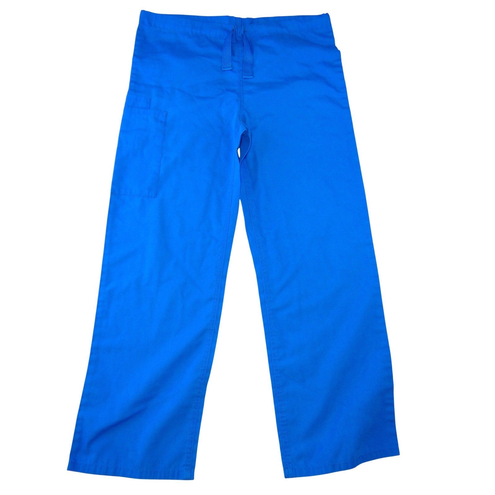 Cherokee Workwear Royal Blue Scrub Pants Cargo Drawstring Womens XS