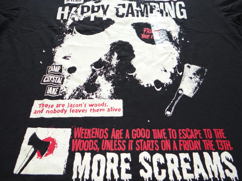 Friday the 13th Happy Camping Graphic T-Shirt