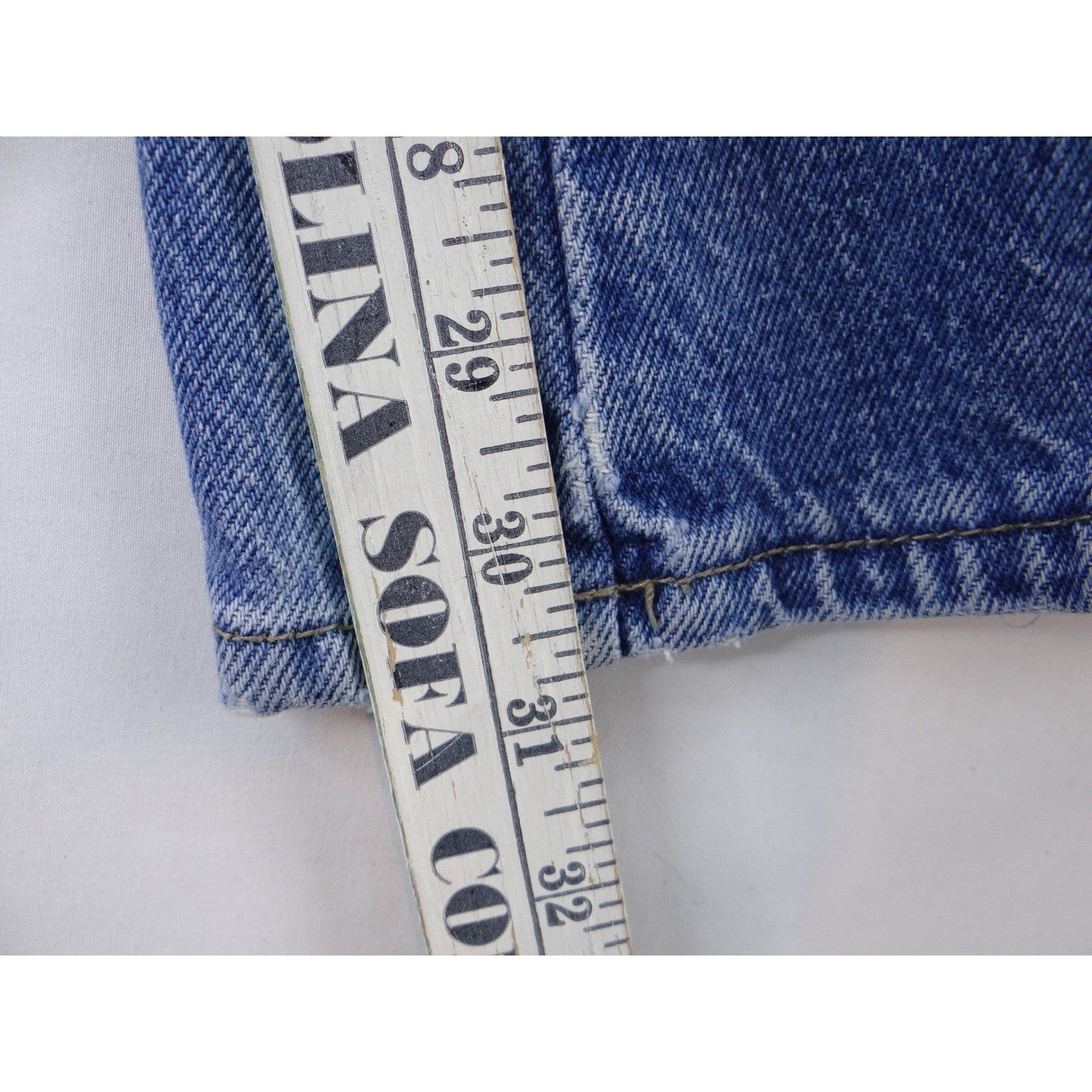 Vintage D Mode Classix Denim Bell Bottom Jeans Sz 13 Flare Cotton Made in USA