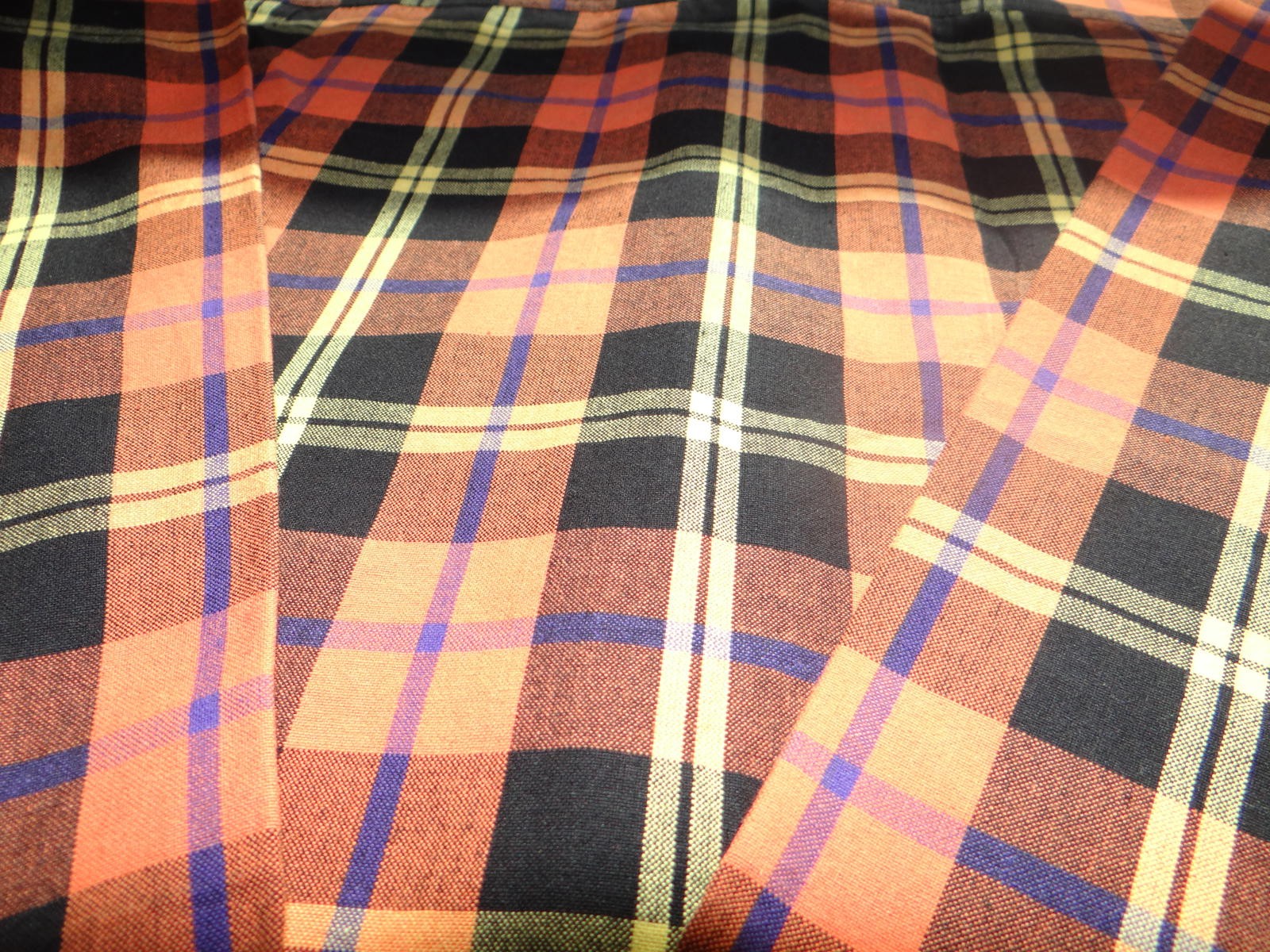 Women's Long Sleeve Plaid Button-Up Shirt with Rhinestone Spider Detail