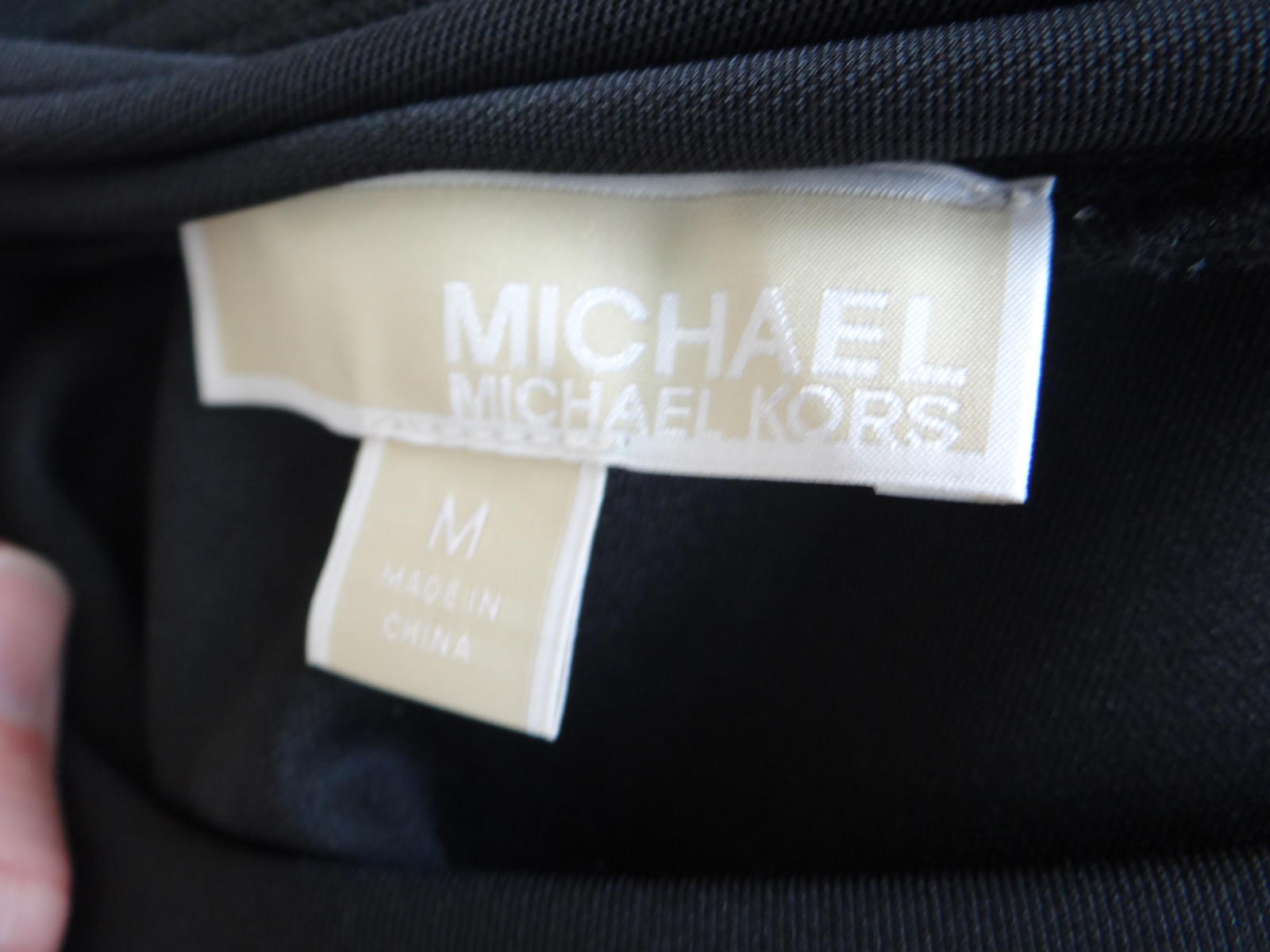 Chic Black Dress by Michael Kors - Size M