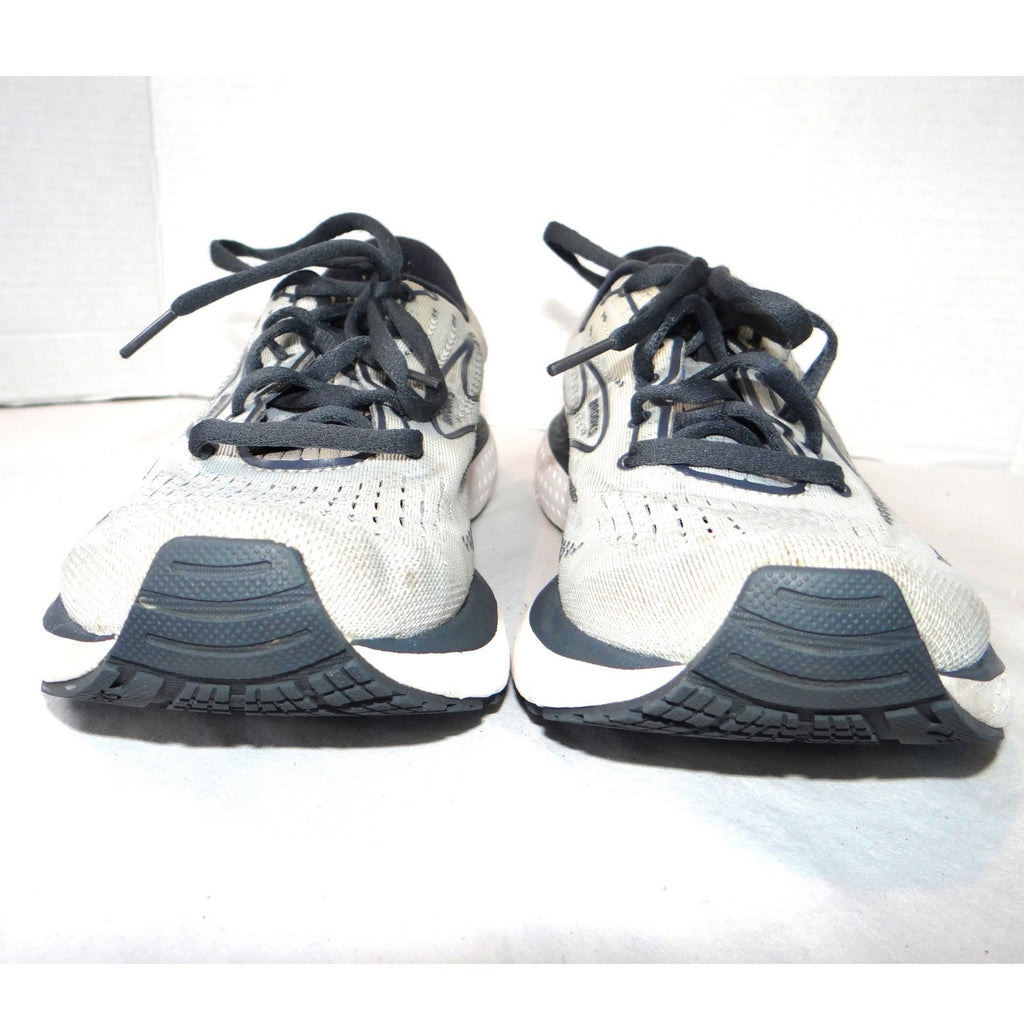 Brooks Ghost 14 Womens Running Shoes Grey Blue Size 9.5 Narrow 2A Sneakers