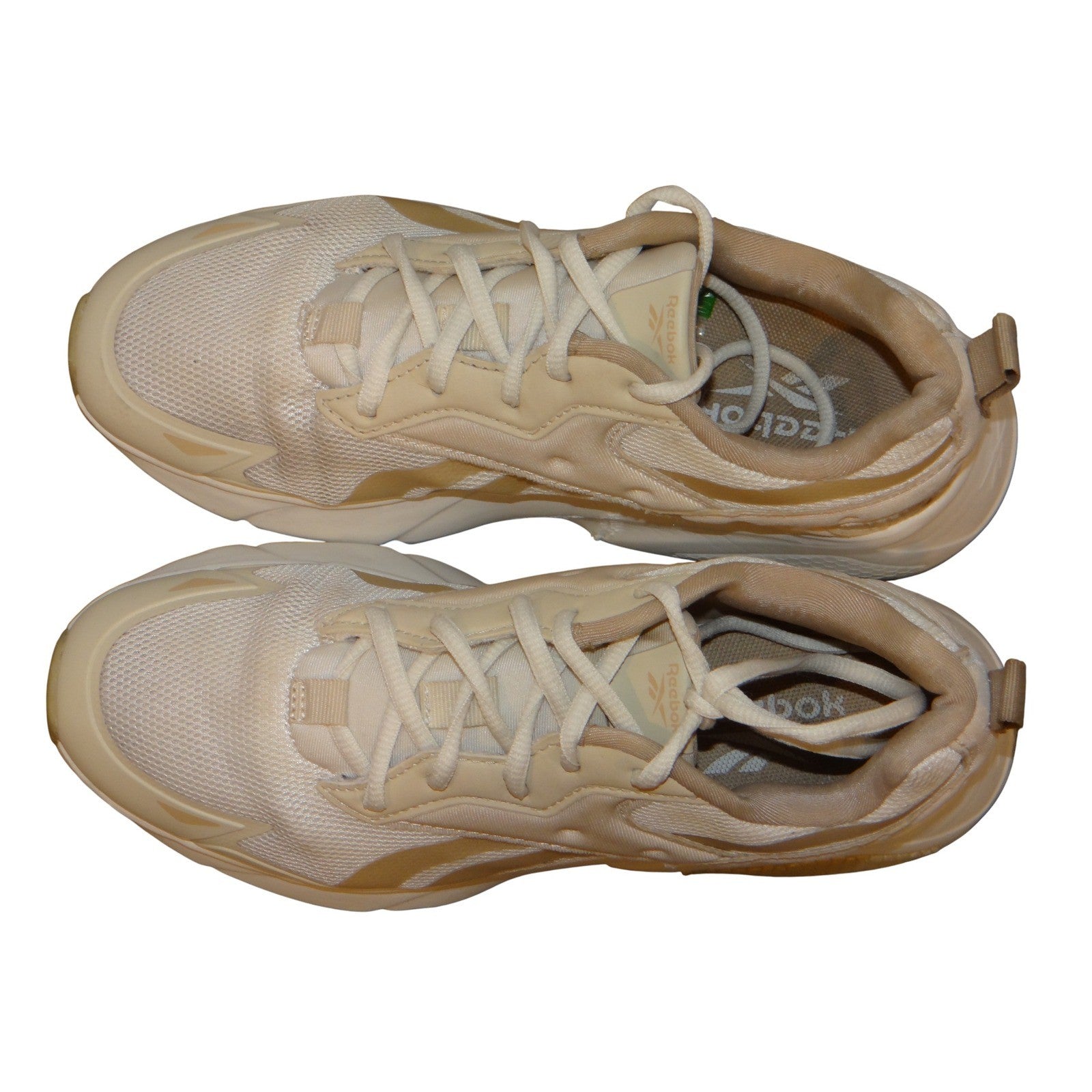 Reebok Women's Sneakers Beige Size 7.5 Running Athleisure