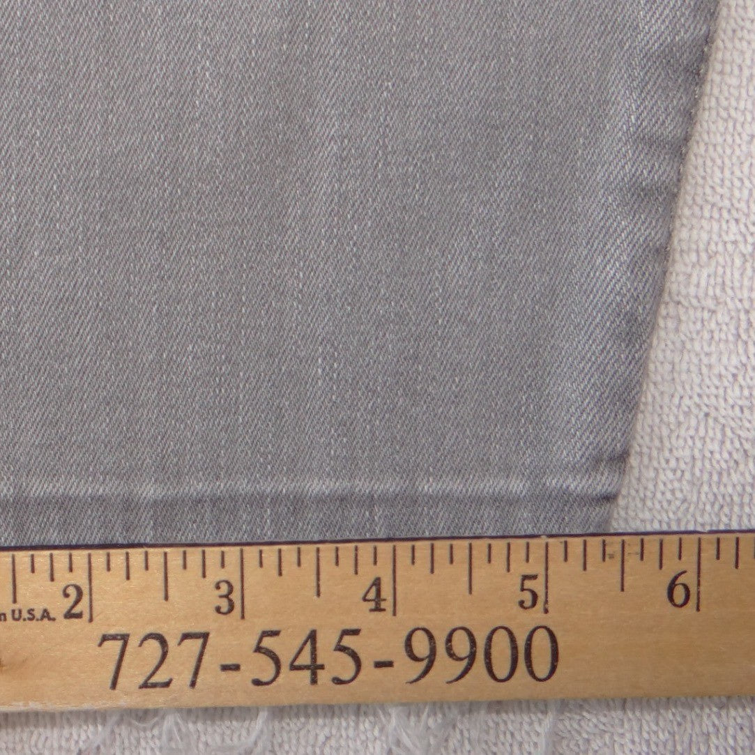 Lucky Brand Brooke Capri Grey Distressed Skinny Jeans Size 6 28 Light Wash