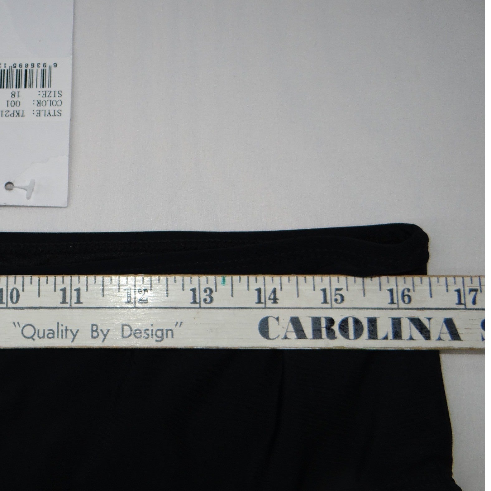 NWT-Fullfitall Swimsuits Womens Plus Size 18 Black High Waist Bikini Bottom