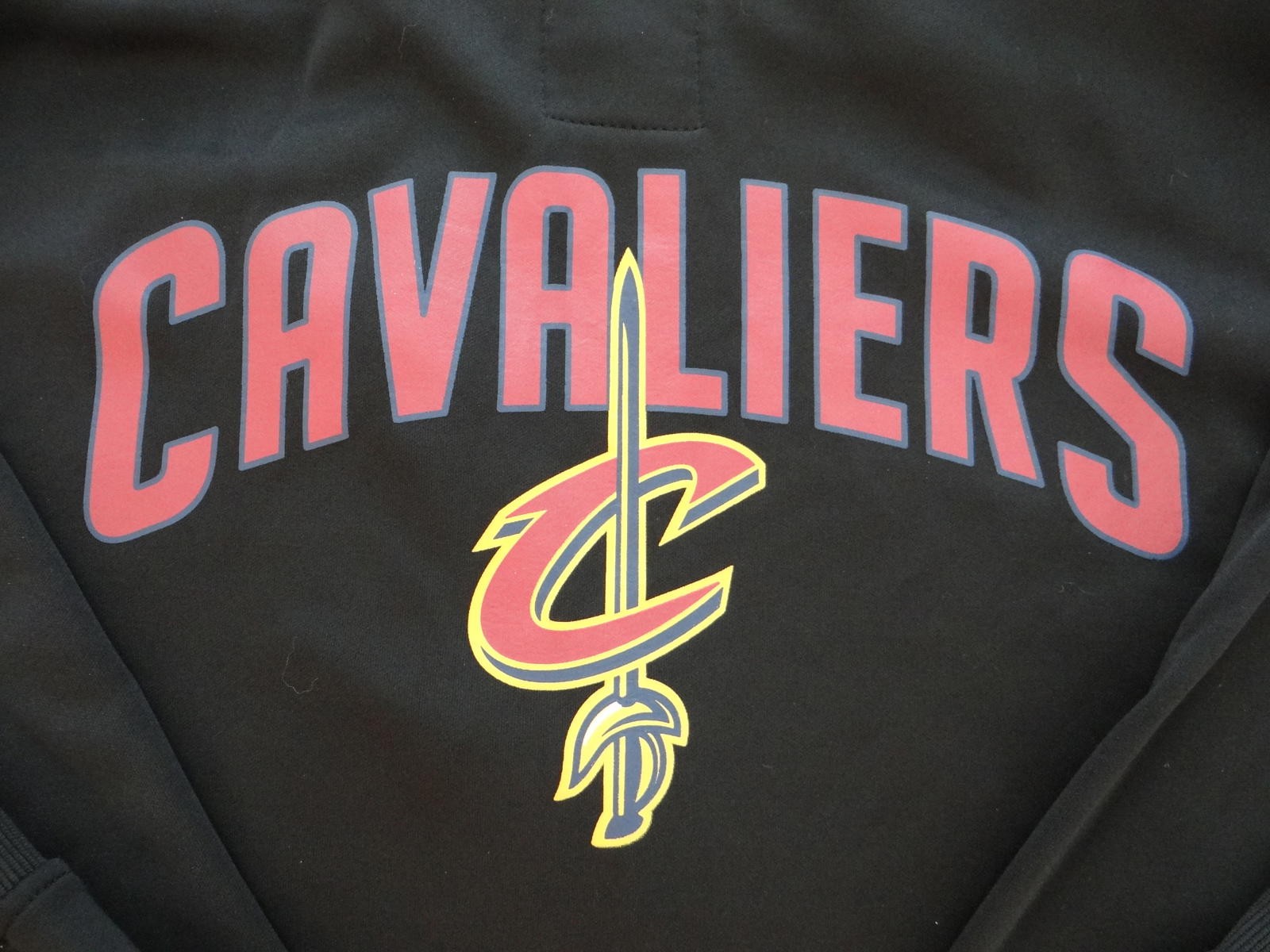 Cleveland Cavaliers Men's Black Full-Zip Hoodie
