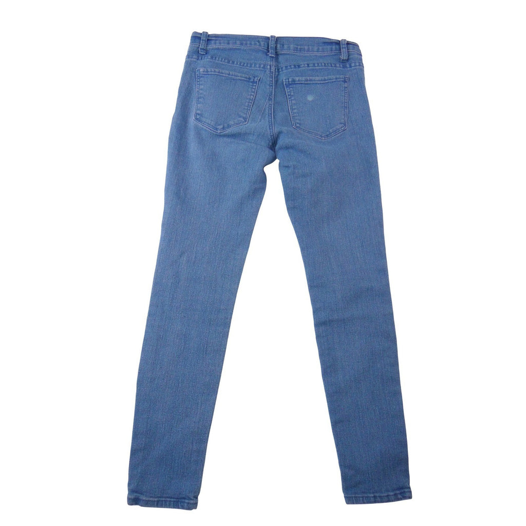 Forever 21 Womens Skinny Jeans Medium Wash Blue Mid Rise Denim Pants Size 26
