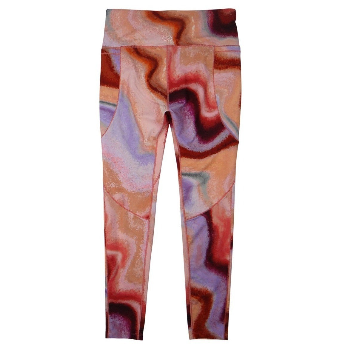 Calla Stay Powerful Women's Size S Abstract Swirl Print Athletic Leggings