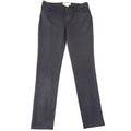 Michael Kors Womens Black Textured Skinny Pants Mid Rise Slim Trousers Size 6