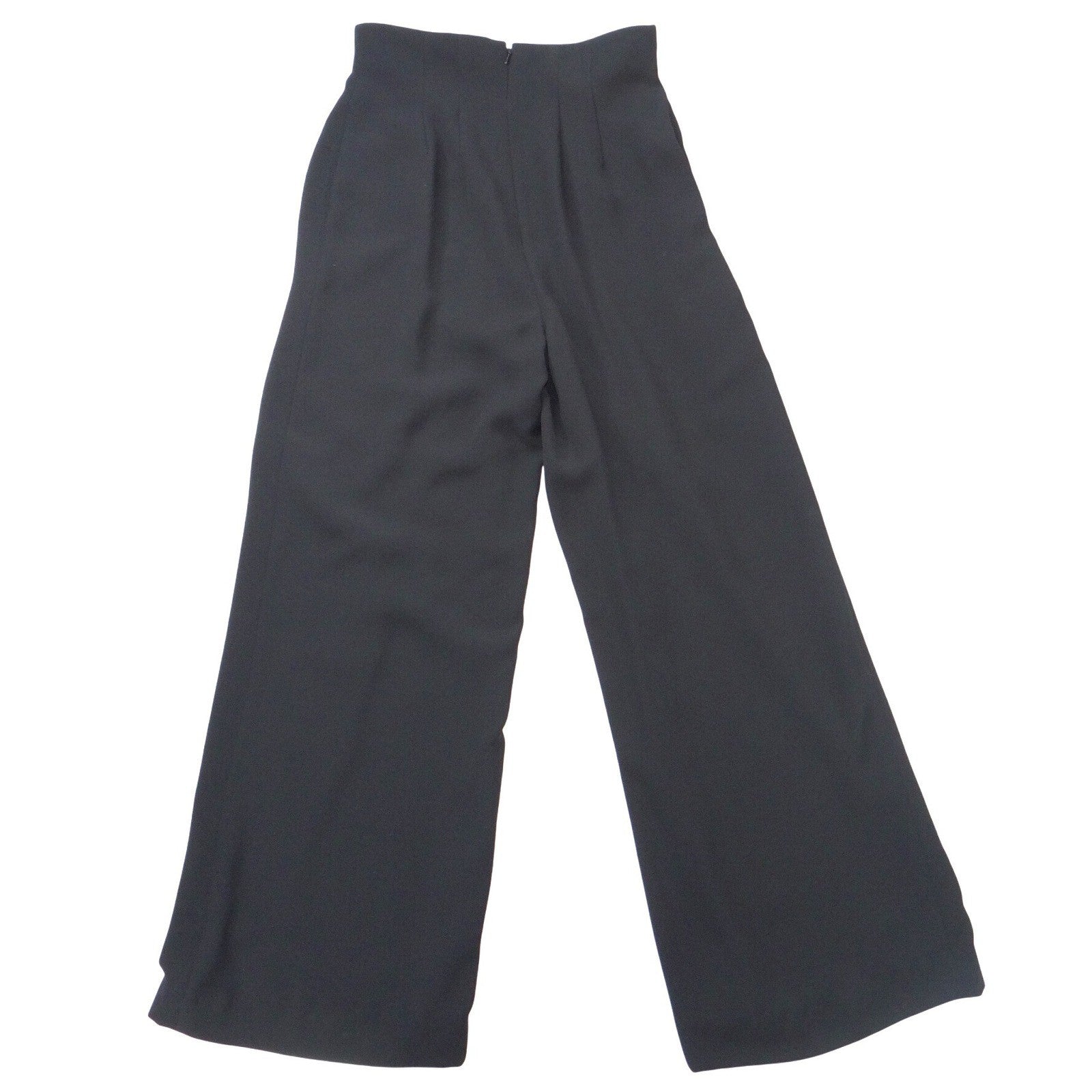Vintage Adrianna Papell Evening Essentials Black Wide Leg Dress Pants Size 4