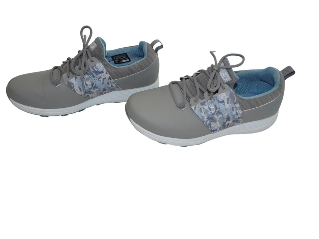 Skechers GOwalk Lite Women's Sneakers - Gray with Camouflage Accent