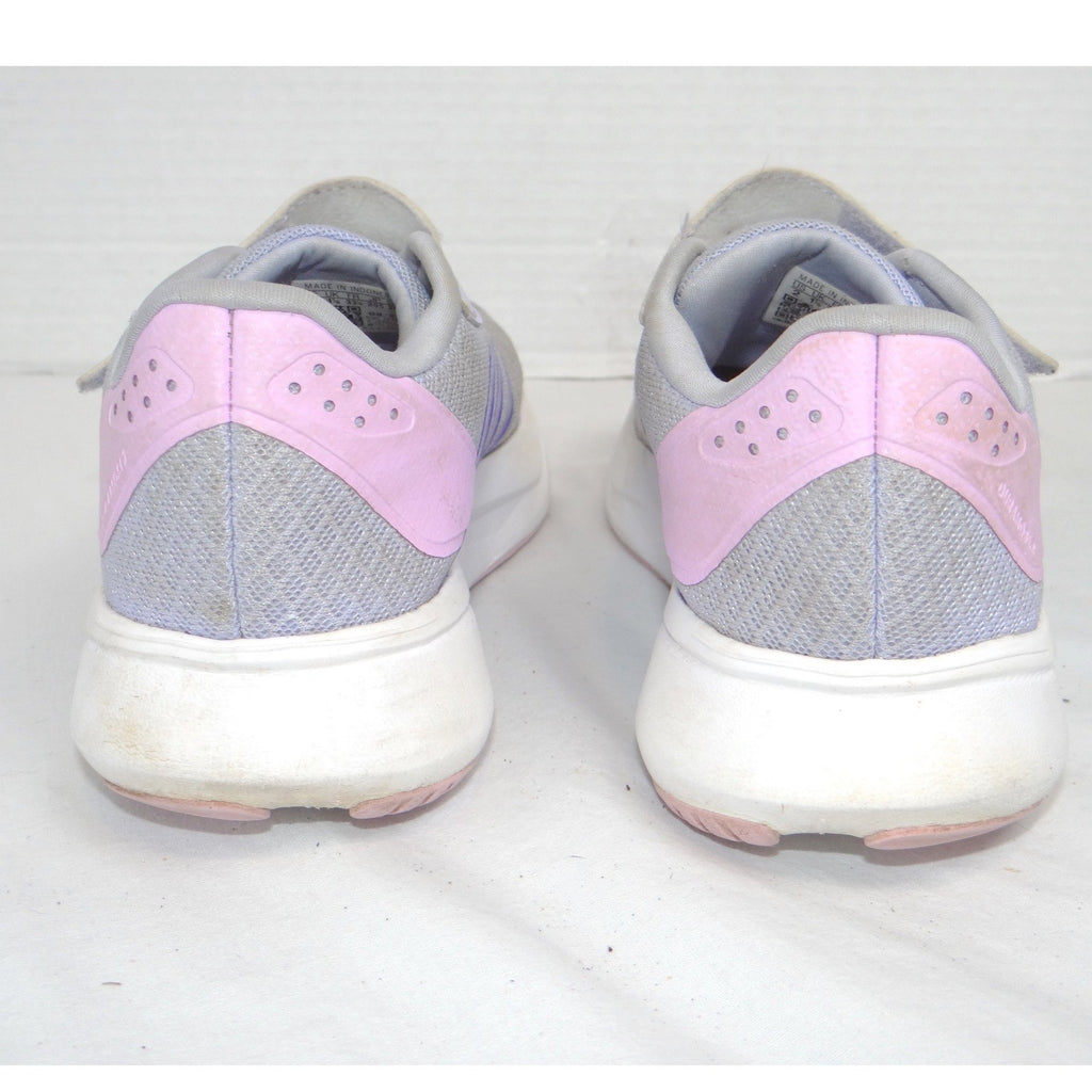 Adidas Duramo SL Lightmotion Kids Running Shoes Grey Purple Blue JS2802 Size 2