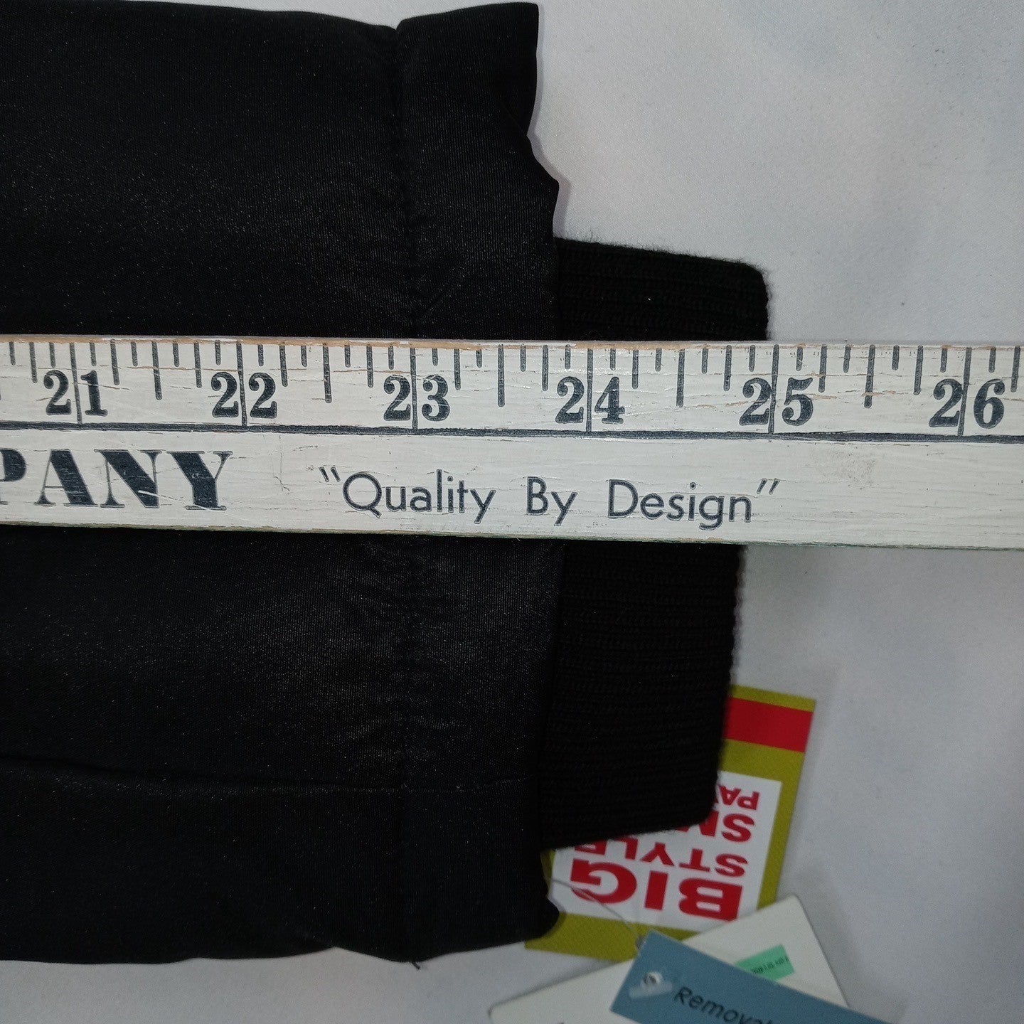 NWT Vintage Womens Black Quilted Long Coat Removable Hood Faux Fur Trim Medium