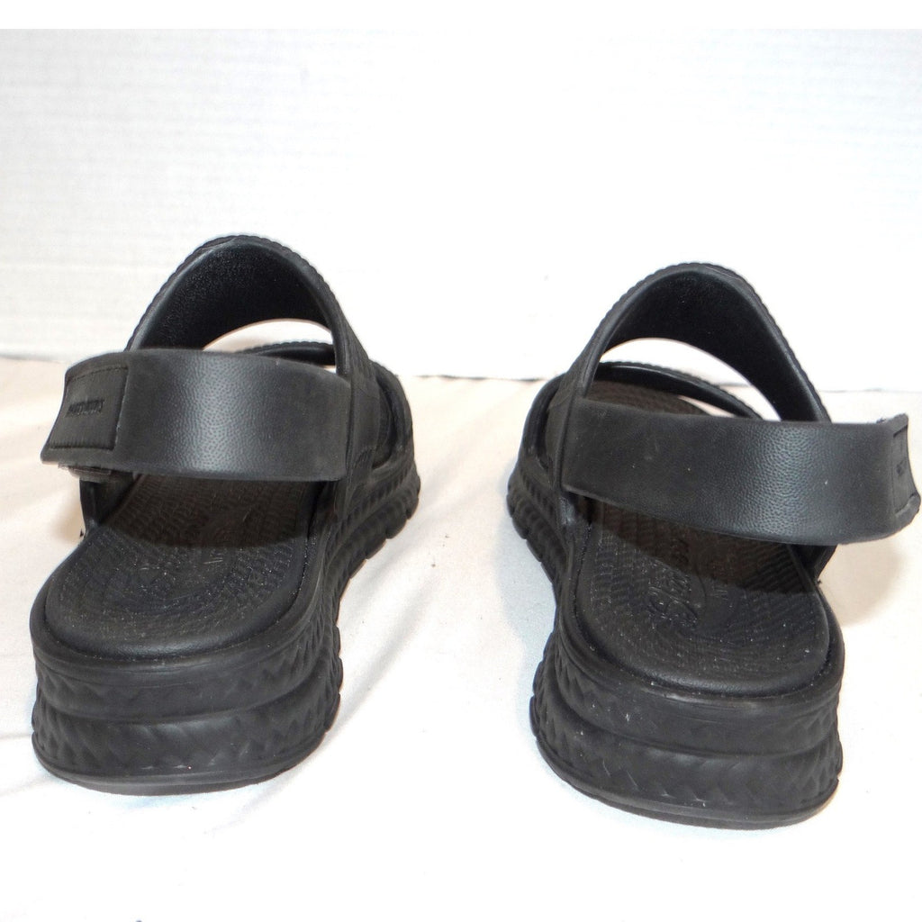 Skechers Arch Fit Footsteps Pixie Dust Black Slingback Sandals 111461 Womens 5